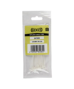 Nexus Cable Ties T501 4.8Mmx300Mm Black 100 Pack