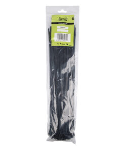 Nexus Cable Ties T120R 7.6Mmx400Mm Black 100 Pack