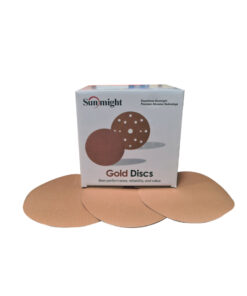 02205 Sunmight Velcro Gold Disc 125Mm No Hole (60) 50P/P