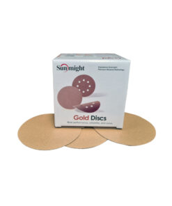 02207 Sunmight Velcro Gold Disc 125Mm No Hole (100) 100Pc