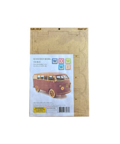 Alternative view of Wow We - 3D Wooden Model | Vehicles | Vw Bus