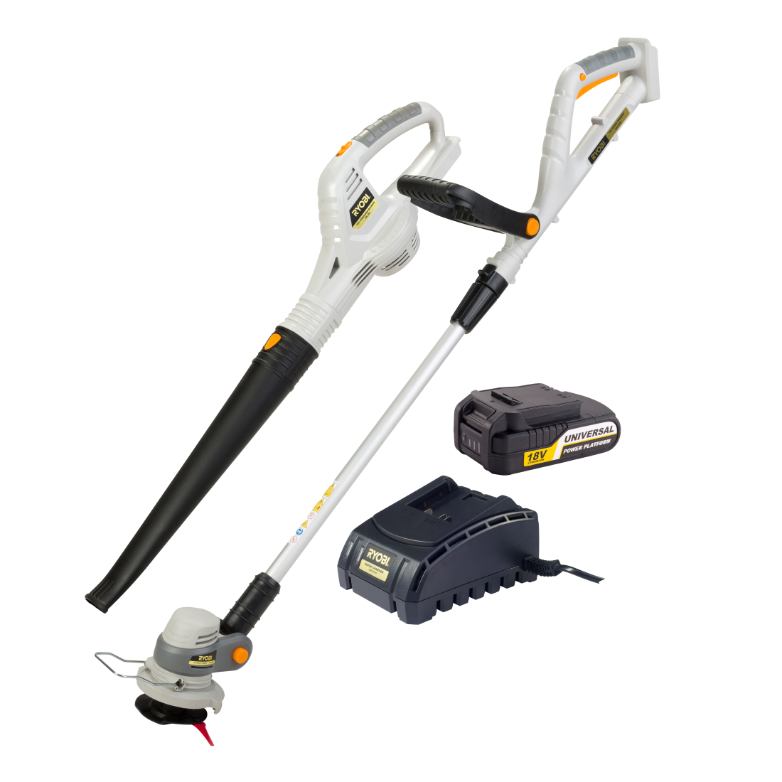 18V Blower Line Trimmer Kit