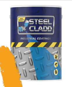 Steel Cladd Quick Dry Enamel Fiat Orange 5L