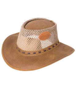 Rogue Hat Breezy Pampalona Suede Khaki S