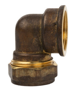 Compression Brass Elbow 90D Cxfi 15Mmx1/2 Sabs