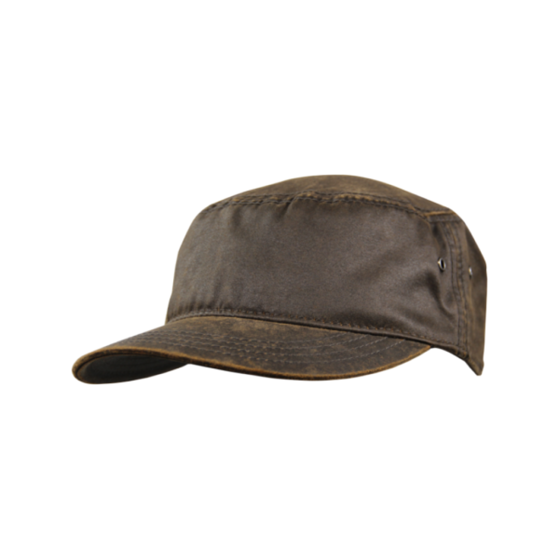 Oil Skin Army Cap